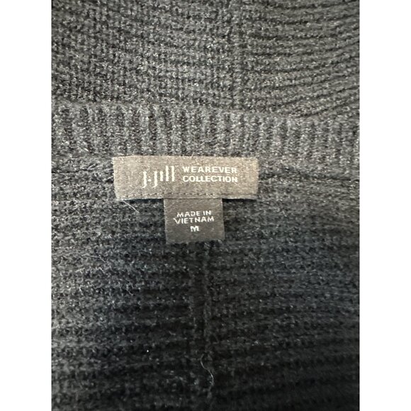 J. Jill Wearever Collection Knit Scoop Neck Long Sleeve Sweater Size M - Picture 5 of 9